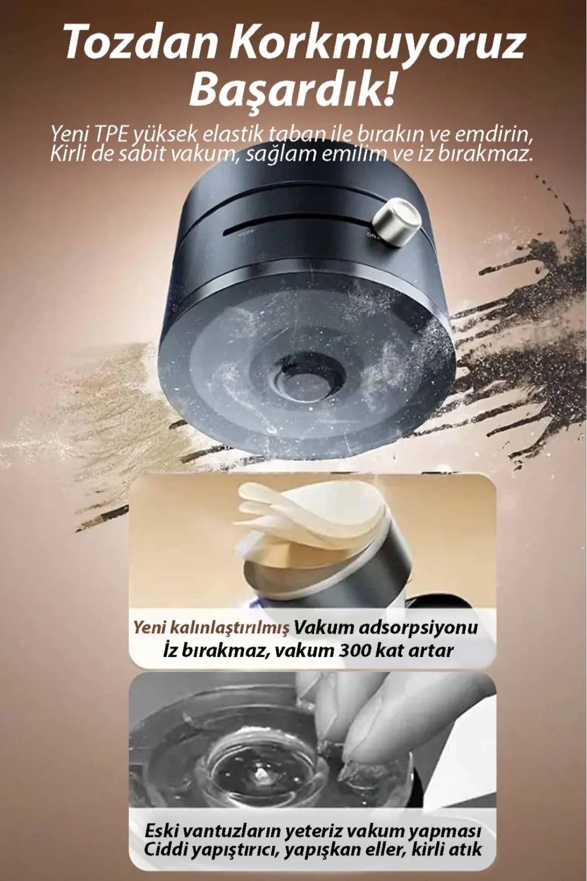 Vakumlu Telefon Tutacağı