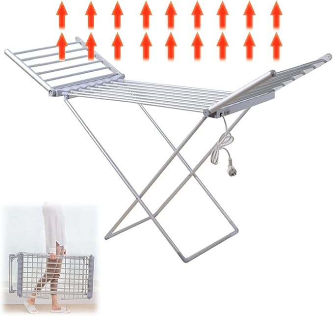 Elektrikli Isıtmalı Çamaşır Askılığı